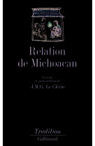 Relation de michoacan