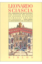 Les paroisses de regalpetra - les oncles de sicile - le conseil d'égypte - à chacun son dû - le contexte - todo modo - la disparition de majorana