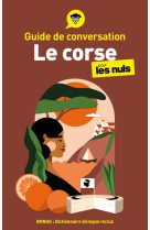 Guide de conversation - le corse pour les nuls, 4e éd