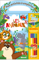 Les animaux - mes activités à emporter