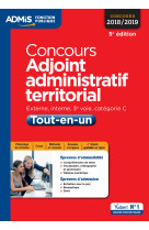 Concours adjoint administratif territorial - catégorie c - tout-en-un