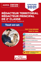 Concours rédacteur territorial et rédacteur principal de 2e classe - catégorie b - tout-en-un - fil d'actu offert