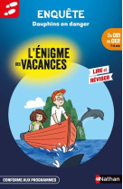 L'énigme des vacances du ce1 au ce2 dauphins en danger