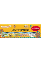 Les egyptiens - frise chronologique avec des stickers