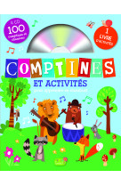 Comptines et activites + 4 cd audio (100 chansons)