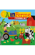 A la ferme avec des figurines en 3 d