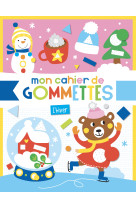 Mon cahier de gommettes - hiver