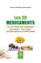 30 médicaments les plus vendus sans ordonnance