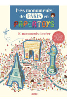 Mes monuments de paris en papertoys