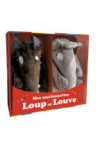 Coffret mes marionnettes loup et louve