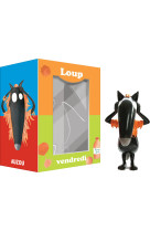 Figurine loup seul - vendredi