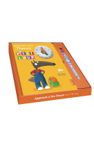 Coffret apprends a lire l'heure avec p'tit loup - nouvelle edition