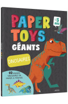 Papertoys géants : dinosaures