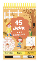 45 jeux - en automne !