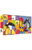 Mon coffret peluche a habiller loup super-heros