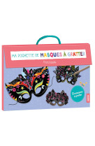 Ma pochette de masques de princesses a gratter