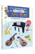 Mes instruments de musique en papertoys