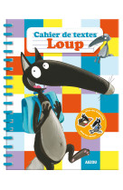 Cahier de textes loup 2018-2019