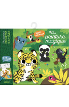 Ma pochette d'artiste - ma peinture magique : bebes animaux