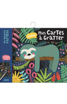 Ma pochette d'artiste - mes cartes à gratter - jungle