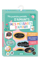 Ma pochette d'aimants - mes messages d'amour