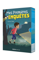 Coffret bibliothèque 2 - mes premières enquêtes - tomes 4 à 6