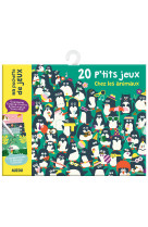 Ma pochette de jeux - 20 p'tits jeux chez les animaux