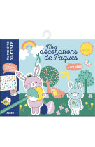 Ma pochette d'artiste - mes décorations à colorier - pâques