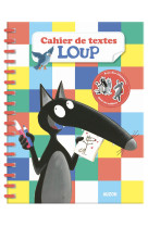 Cahier de textes loup