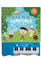 Mon livre piano - mes joyeuses comptines au piano