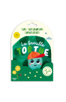 Comptines tissu accordéon  - la famille tortue