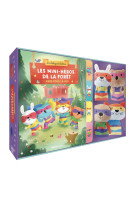 Coffret marionnettes à doigts - les mini-héros de la forêt