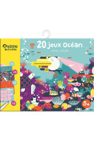 Ma pochette de jeux - 20 p'tits jeux - océan