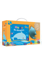 Mon premier livre de bain - hugo le dauphin  (valisette carton)