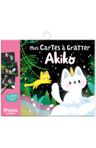 Ma pochette d'artiste - mes cartes à gratter akiko