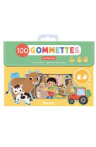 Ma pochette de 100 gommettes  -  la ferme