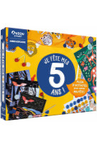 Mon coffret d'artiste - mon coffret d'anniversaire - je fête mes 5 ans !