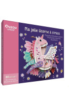 Mon coffret d'artiste - ma jolie licorne à strass