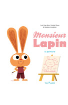 Monsieur lapin - la peinture