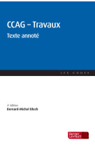 Ccag travaux texte annote 4e edition