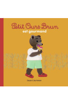 Petit ours brun est gourmand