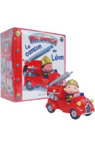 Camion de leon + figurine