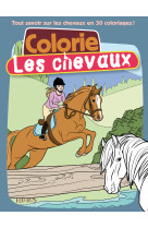 Colorie les chevaux