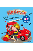 Léon prépare son camion