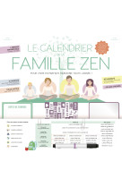 Le calendrier de la famille zen 2019-2020