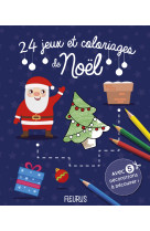 24 jeux et coloriages de noël