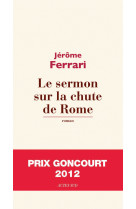 Le sermon sur la chute de rome