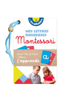 Les incollables - eventail montessori lettres rugueuses