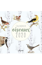 Calendrier oiseaux 2020