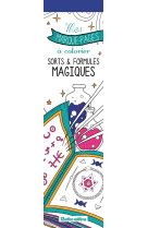 Mes marque-pages à colorier : sorts et formules magiques